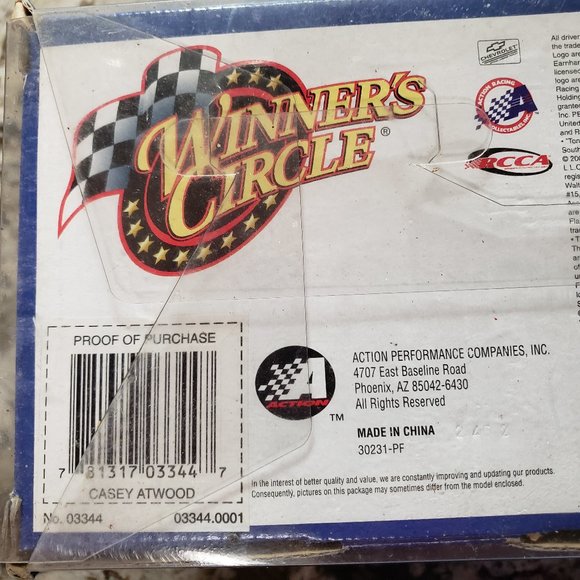 New in original box Nascar Dodge Winnner's Circle 1/24 Muppets #7 - Picture 6 of 13